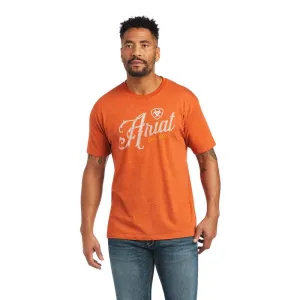 Ariat Men's 100 Orange Graphic T-Shirt