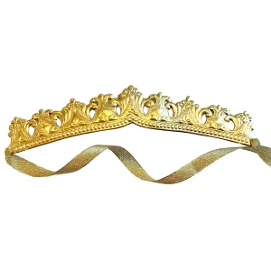 Crown Embossed Gold from Europe/ Paper Princess Crown