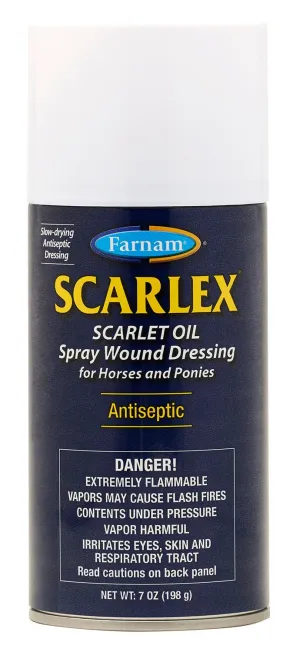 Farnam Scarlex Scarlet Oil Spray Wound Dressing, 7 oz