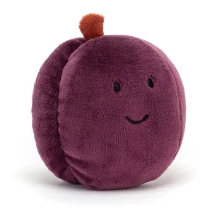 “Delightful Jellycat Fabulous Fruit Plush Plum - Soft Stuffed Toy for Kids”