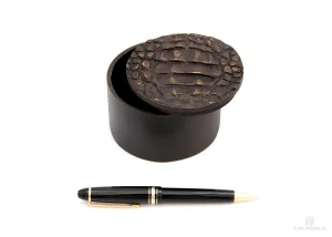 MARK<br><br>SMALL BOX / ASHTRAY<br><br>BLACKBROWN BRONZE