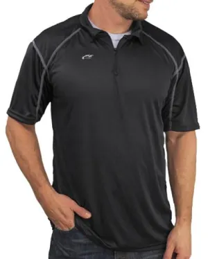 Microtech™ Loose Fit 1/4 Zip Polo Shirt