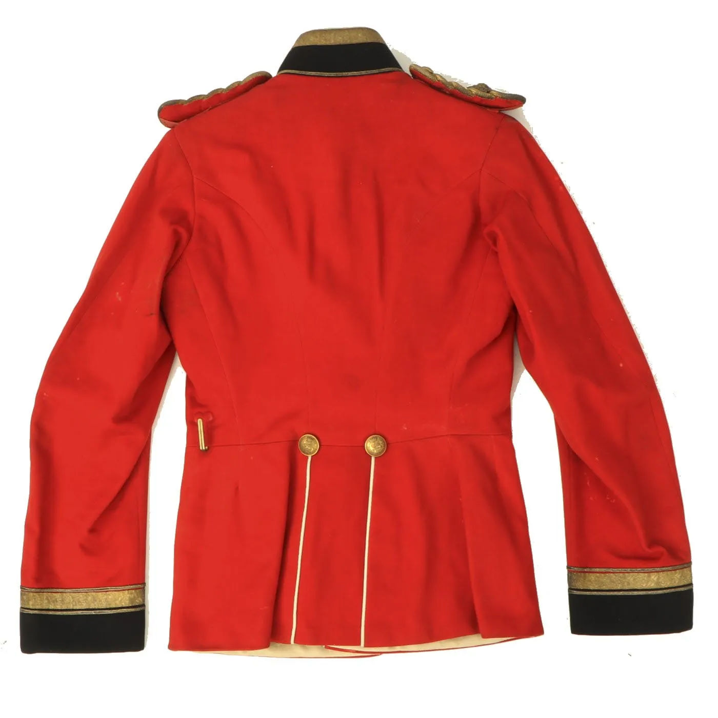 Original British Victorian Royal Berkshire Regiment Officer's Scarlet Dress Tunic