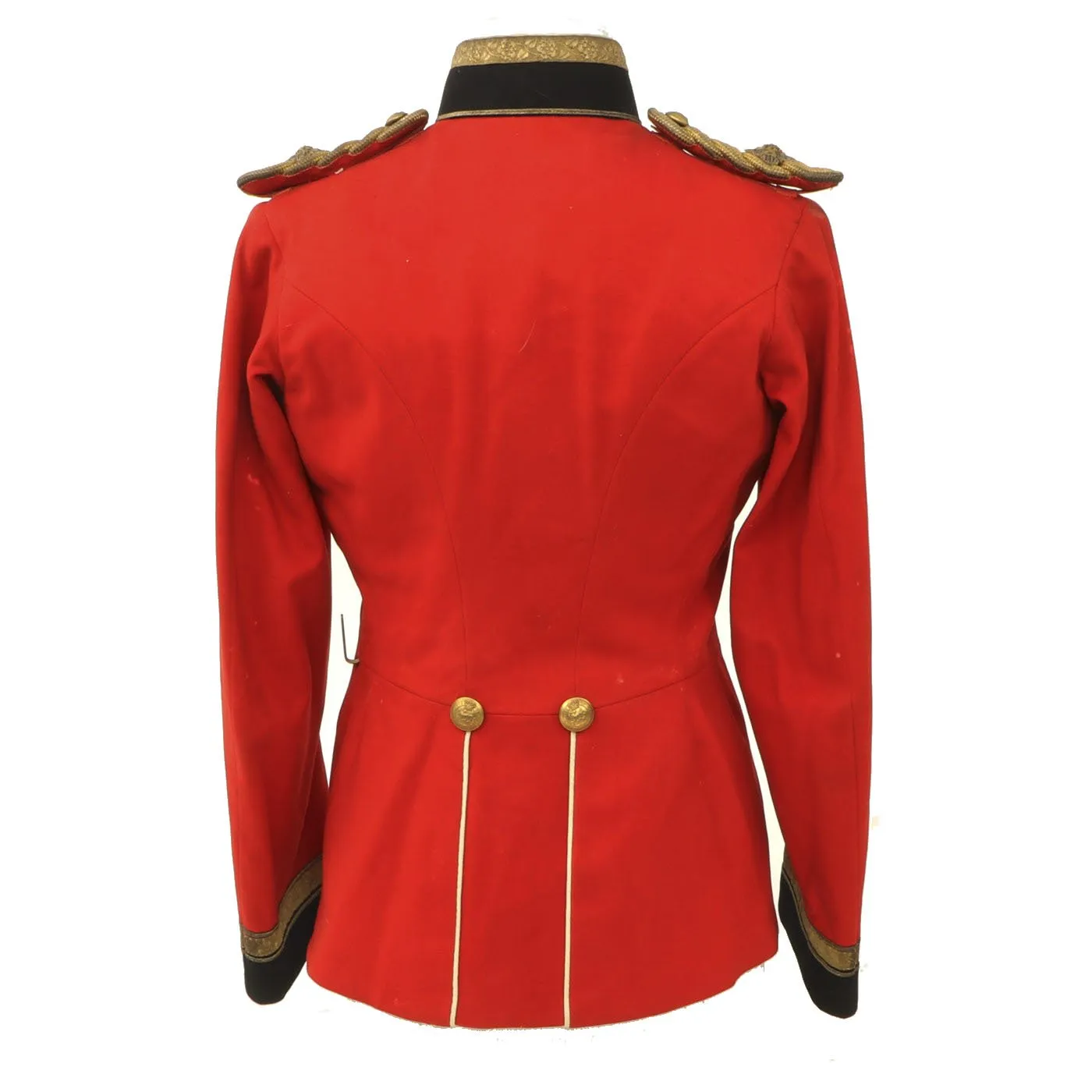 Original British Victorian Royal Berkshire Regiment Officer's Scarlet Dress Tunic