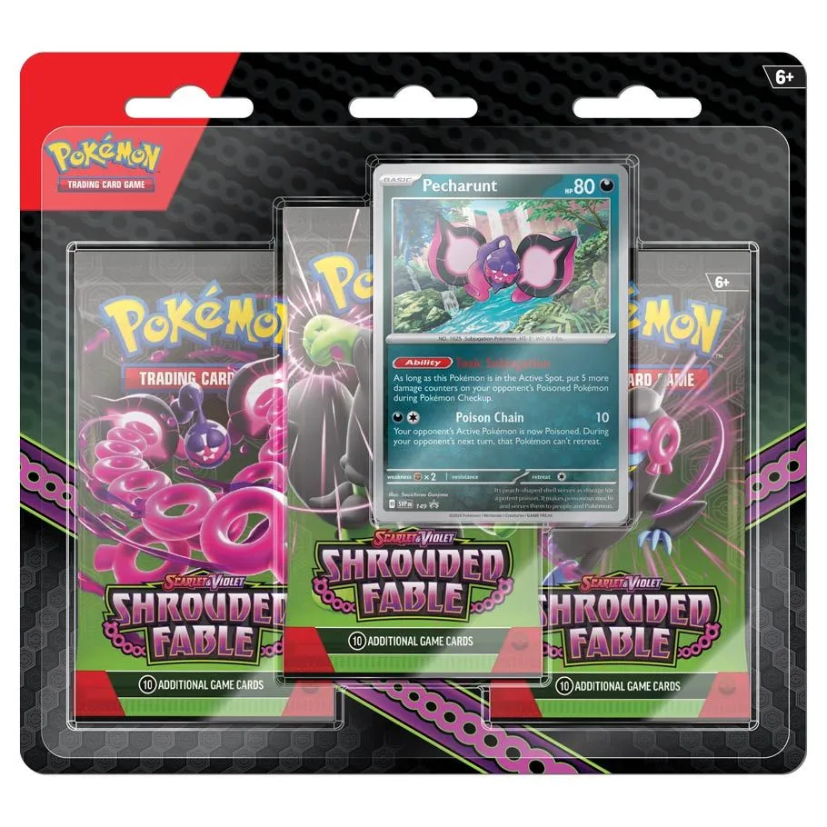 Pokemon TCG: Shrouded Fable 3-Booster Blister