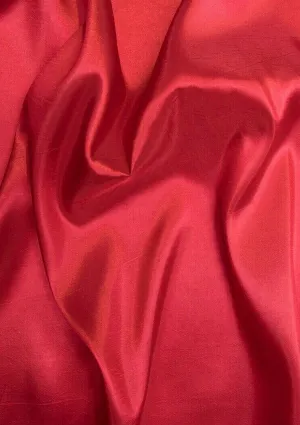 Taffeta Fabric Bright Red Plain & TwoTone Colour for Dresses,Furnishing & Craft 60" Wide