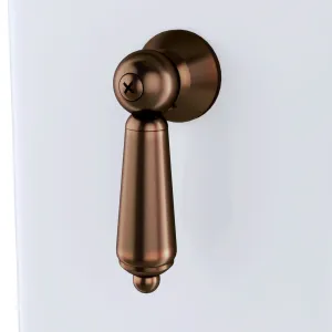 TOTO THU141#RB Trip Lever (Side Mount) - Oil Rubbed Bronze for Carrollton, Dartmouth, Promenade, Whitney Toilet Tank