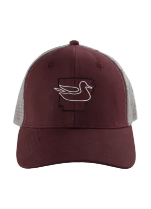 Trucker Hatin Crimson by Southern Marsh